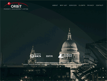 Tablet Screenshot of orbitproperty.com